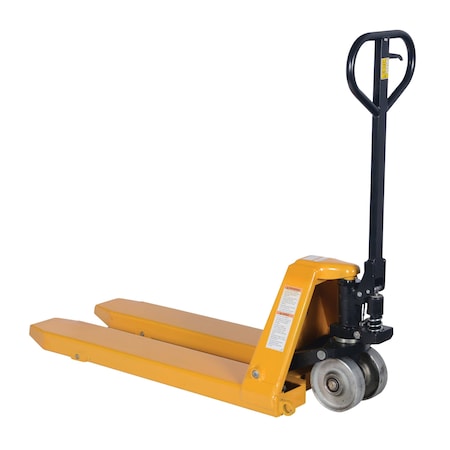 Vestil Pallet Truck, 10K lb., 22.75x45.25, Yel PM10-2245